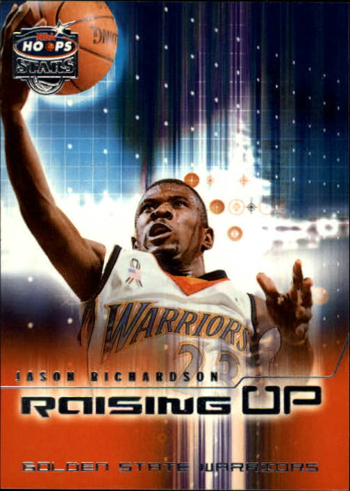 2002-03 Hoops Stars Raising Up #RU11 Jason Richardson