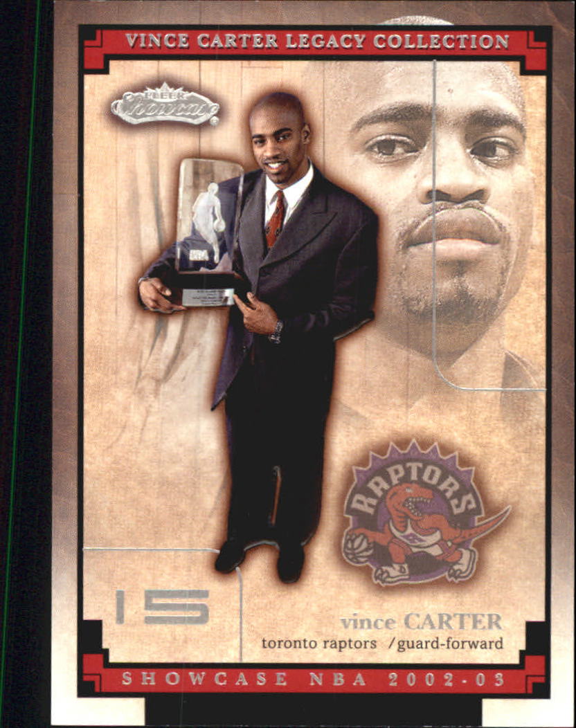 2002-03 Fleer Showcase Vince Carter Legacy Collection #VCL3 Vince Carter