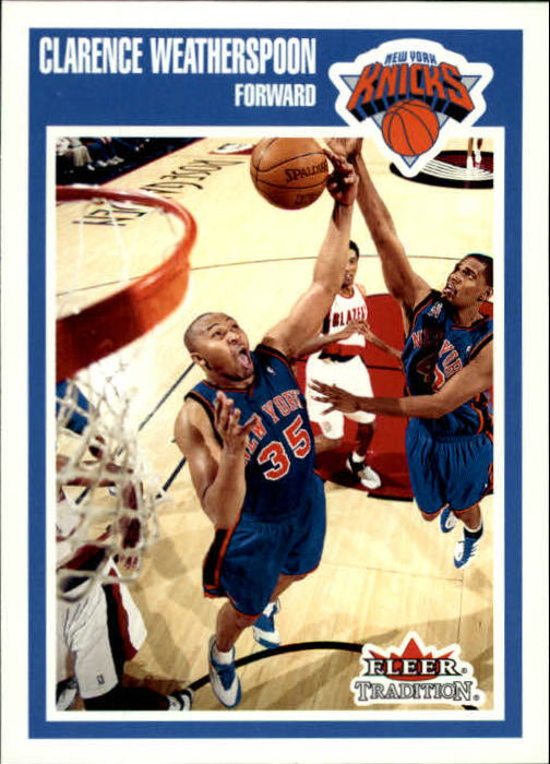 2002-03 Fleer Tradition #104 Clarence Weatherspoon