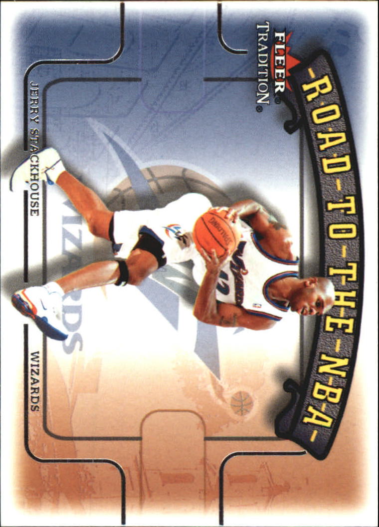2002-03 Fleer Tradition Road to the NBA #1 Jerry Stackhouse