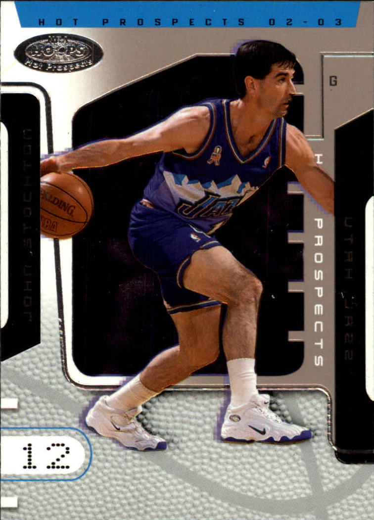 2002-03 Hoops Hot Prospects #29 John Stockton