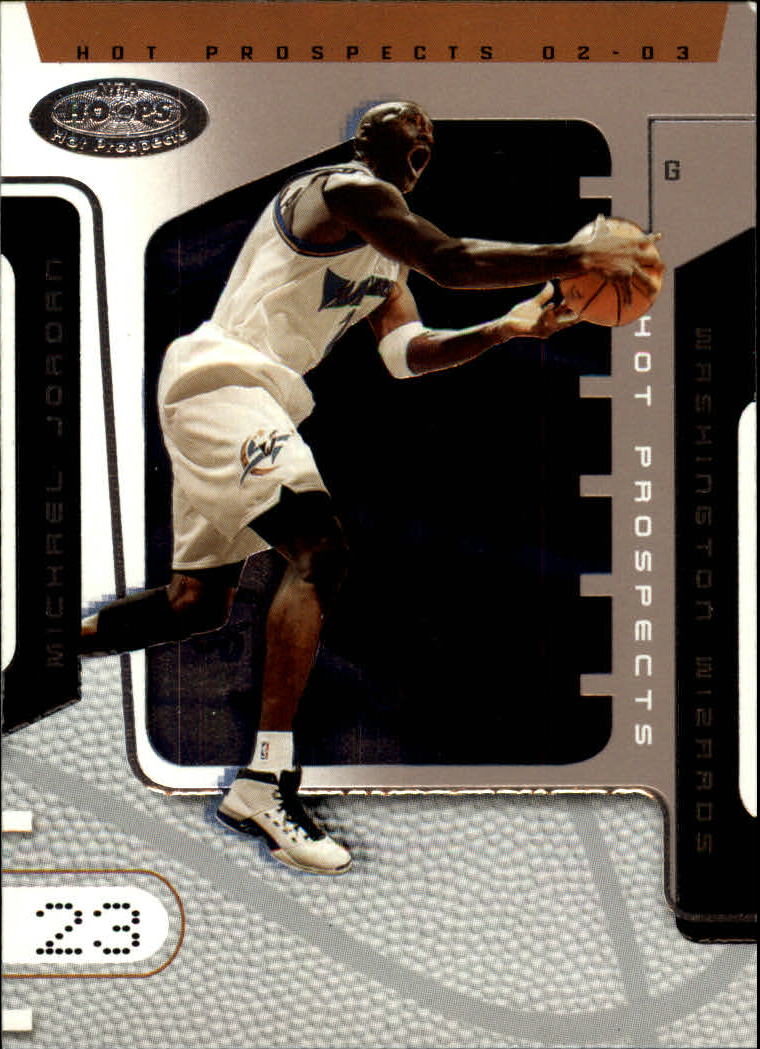 2002-03 Hoops Hot Prospects #34 Michael Jordan