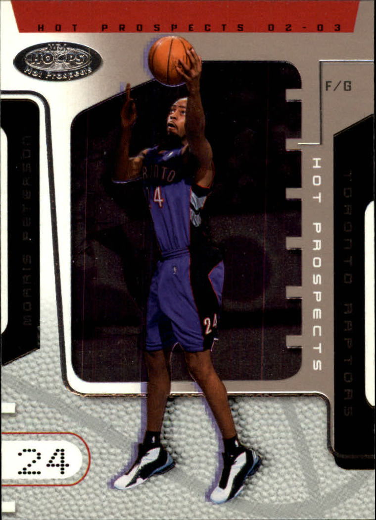 2002-03 Hoops Hot Prospects #50 Morris Peterson