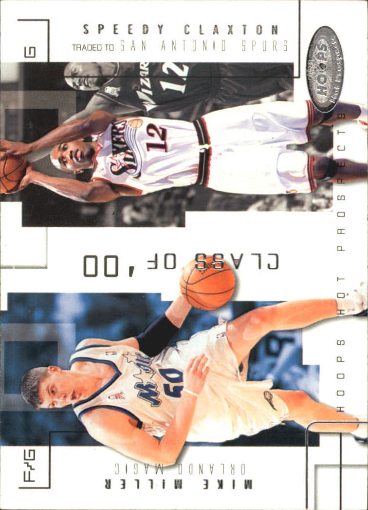 2002-03 Hoops Hot Prospects Class Of #11 Mike Miller/Speedy Claxton