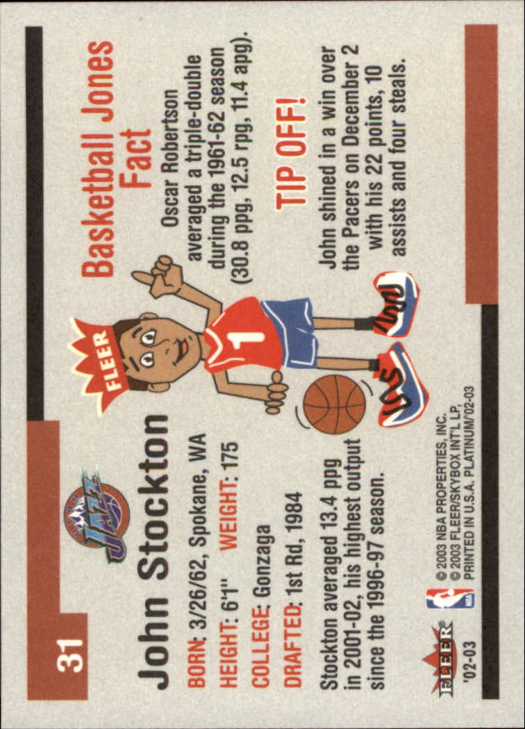 John Stockton cards (1989-2021) Jazz - You Choose - Bild 202 von 284