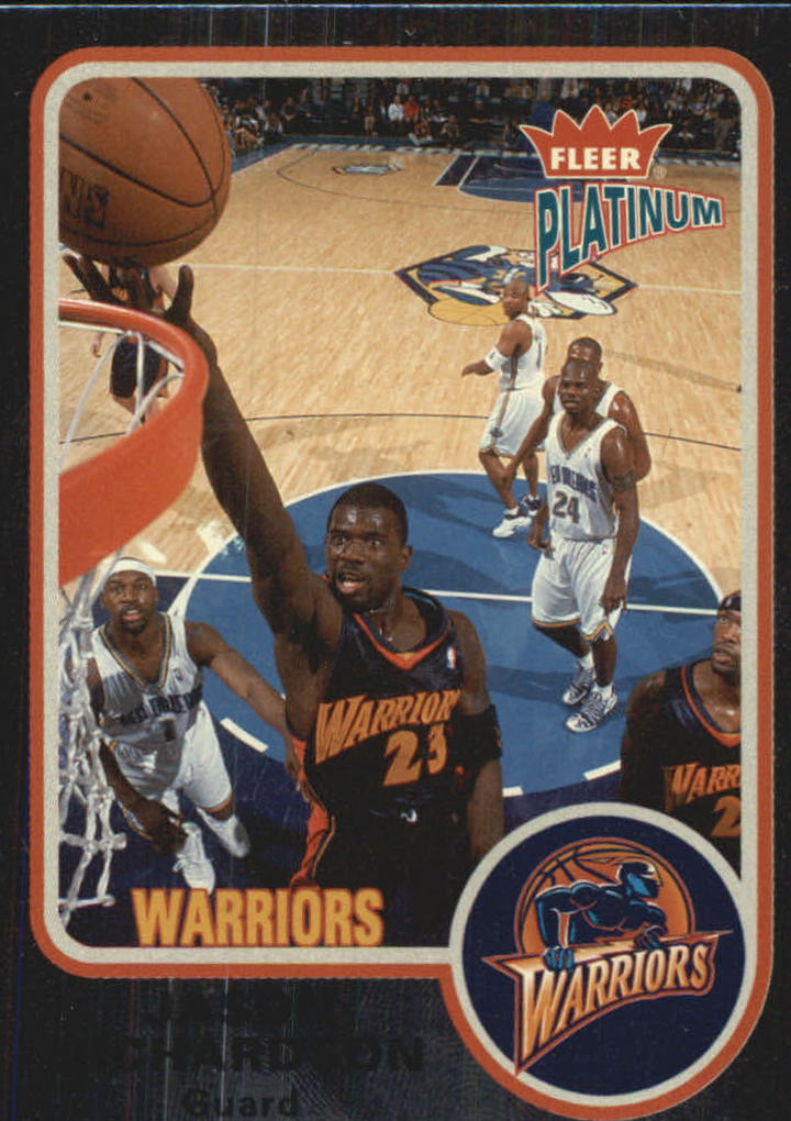 2002-03 Fleer Platinum Finish #71 Jason Richardson