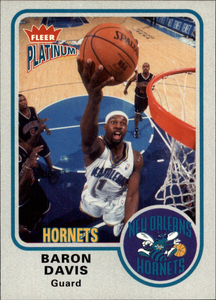 2002-03 Fleer Platinum Finish #135 Baron Davis