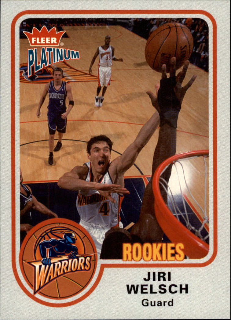 2002-03 Fleer Platinum Finish #165 Jiri Welsch
