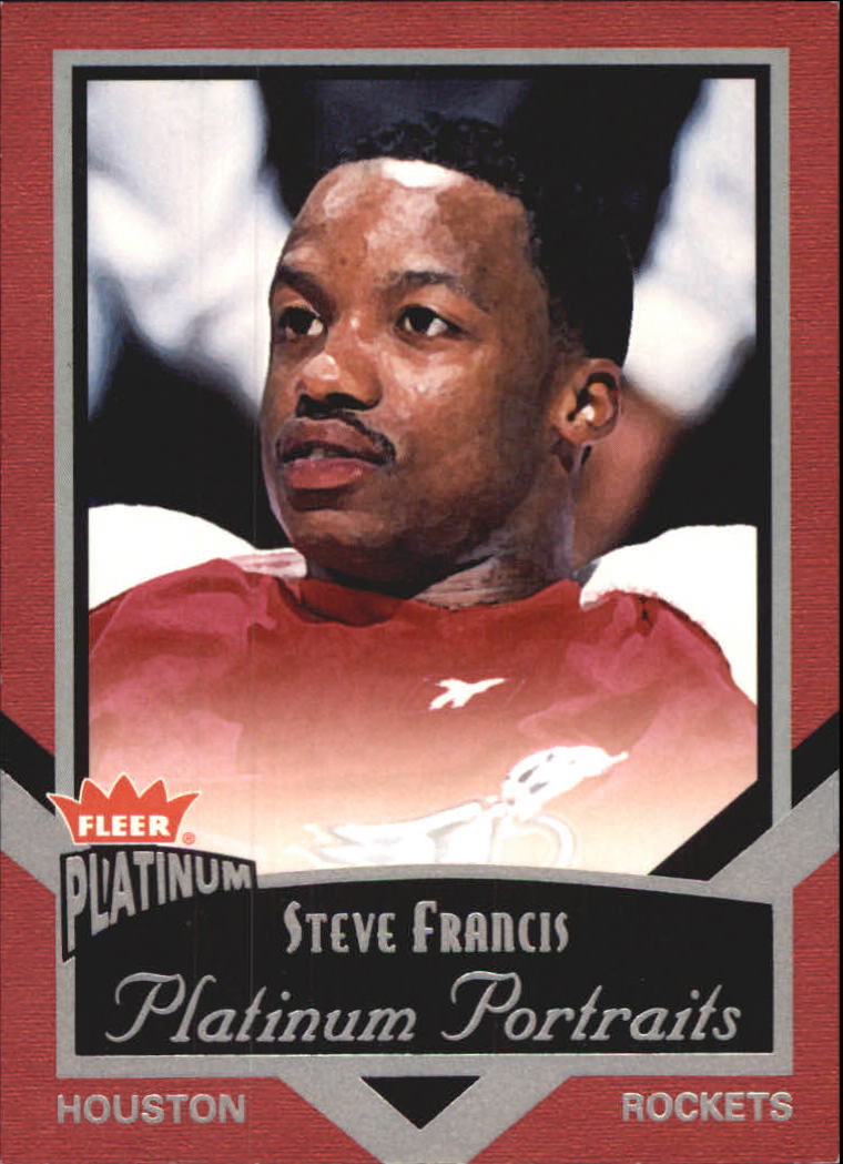 2002-03 Fleer Platinum Portraits #4PP Steve Francis