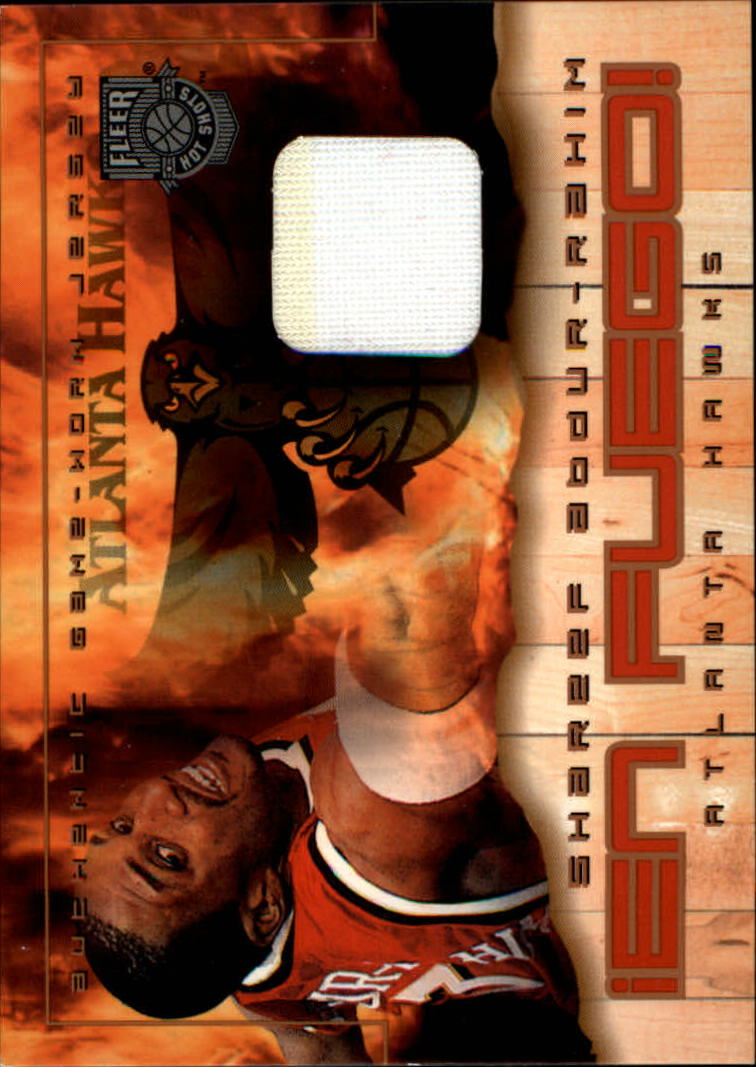 2002-03 Fleer Hot Shots En Fuego Game-Used Gold #SA Shareef Abdur-Rahim