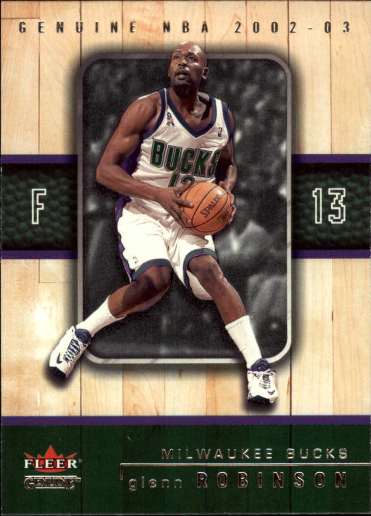 B1546- 2002-03 Fleer Genuine Bk Card #s 1-100 -You Pick- 15+ FREE US SHIP - Picture 4 of 97