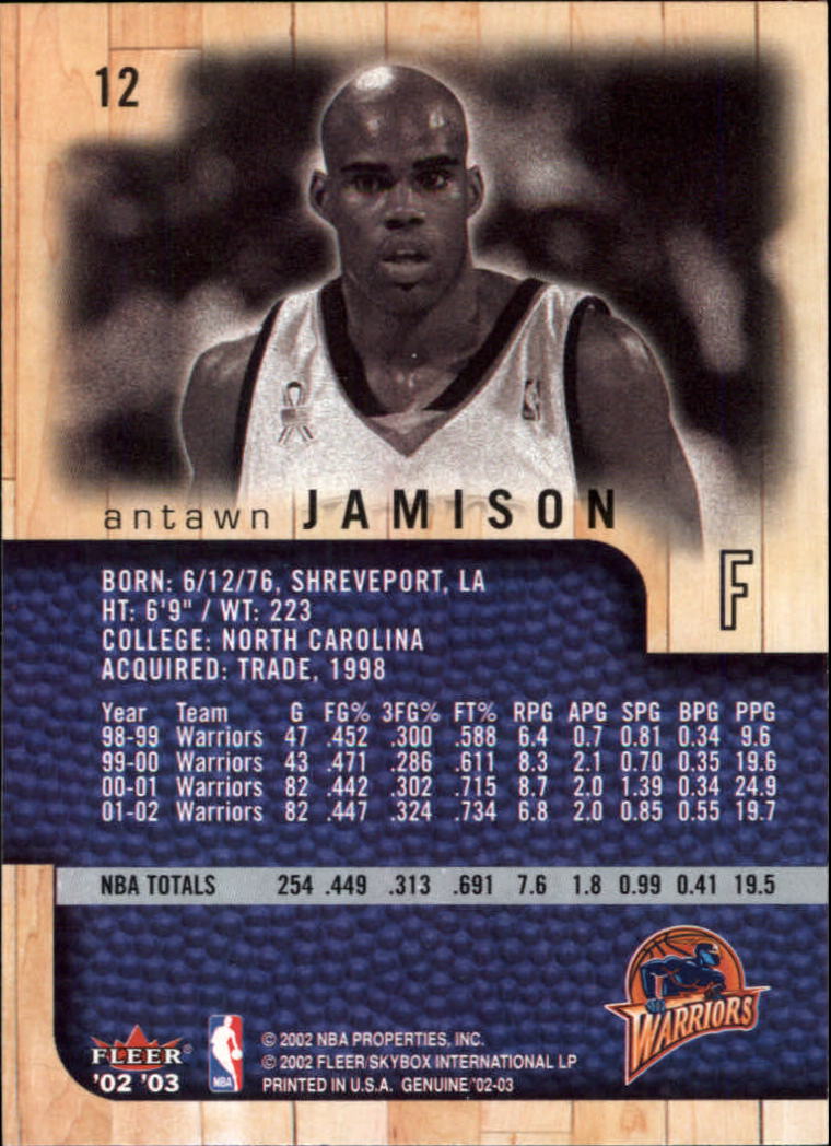 B1546- 2002-03 Fleer Genuine Bk Card #s 1-100 -You Pick- 15+ FREE US SHIP - Picture 7 of 97