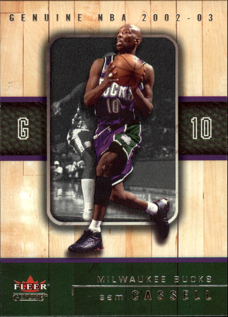B1546- 2002-03 Fleer Genuine Bk Card #s 1-100 -You Pick- 15+ FREE US SHIP - Picture 8 of 97