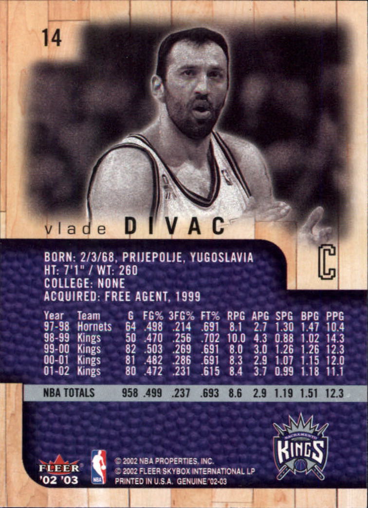 B1546- 2002-03 Fleer Genuine Bk Card #s 1-100 -You Pick- 15+ FREE US SHIP - Picture 11 of 97