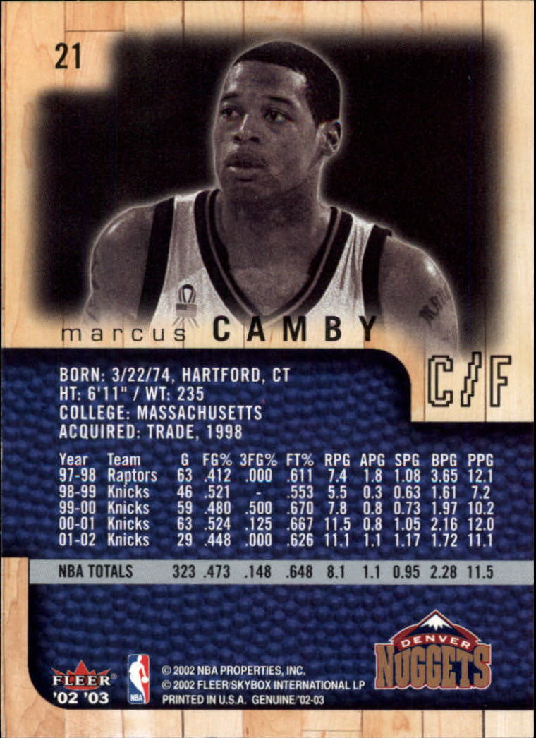 B1546- 2002-03 Fleer Genuine Bk Card #s 1-100 -You Pick- 15+ FREE US SHIP - Picture 13 of 97