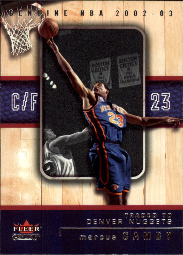 B1546- 2002-03 Fleer Genuine Bk Card #s 1-100 -You Pick- 15+ FREE US SHIP - Picture 12 of 97