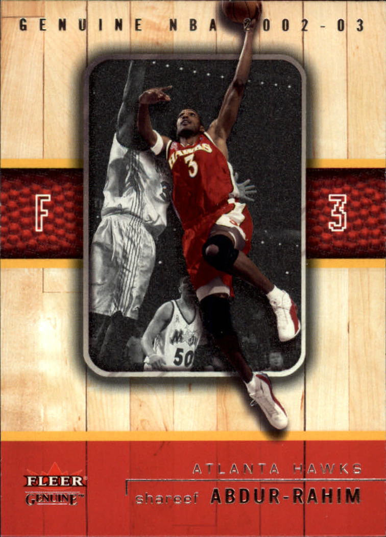 B1546- 2002-03 Fleer Genuine Bk Card #s 1-100 -You Pick- 15+ FREE US SHIP - Picture 14 of 97