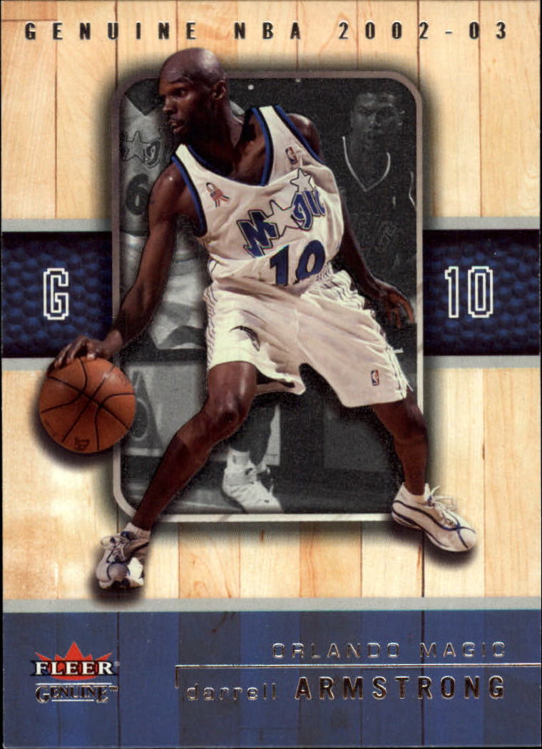 B1546- 2002-03 Fleer Genuine Bk Card #s 1-100 -You Pick- 15+ FREE US SHIP - Picture 22 of 97
