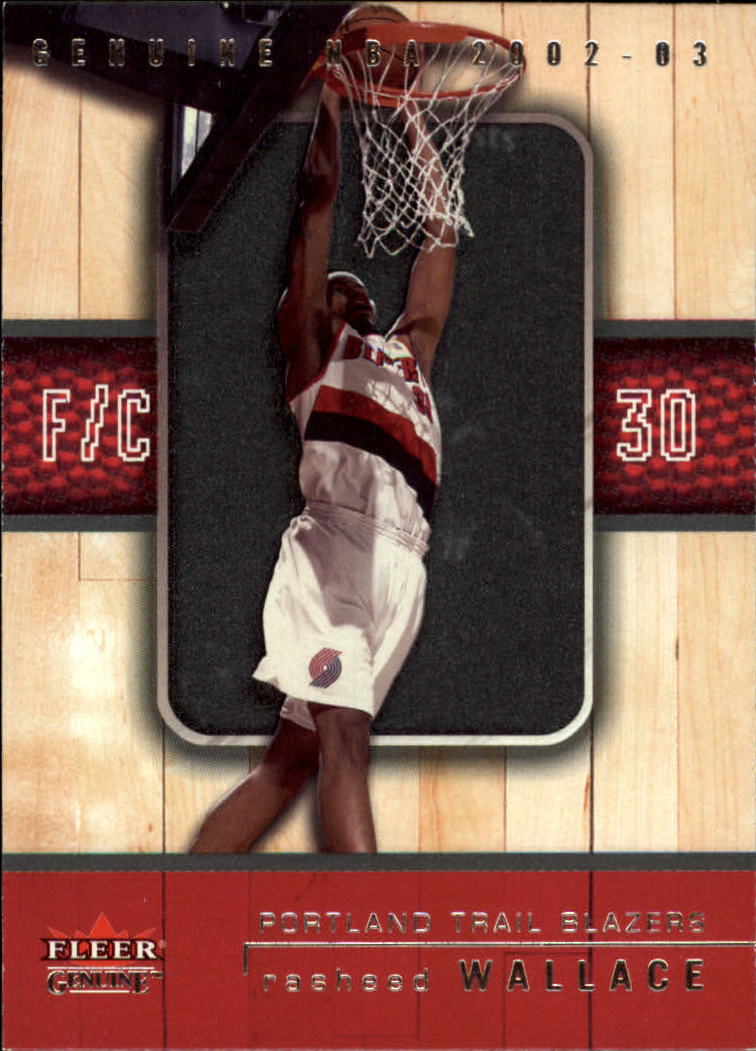 B1546- 2002-03 Fleer Genuine Bk Card #s 1-100 -You Pick- 15+ FREE US SHIP - Picture 36 of 97