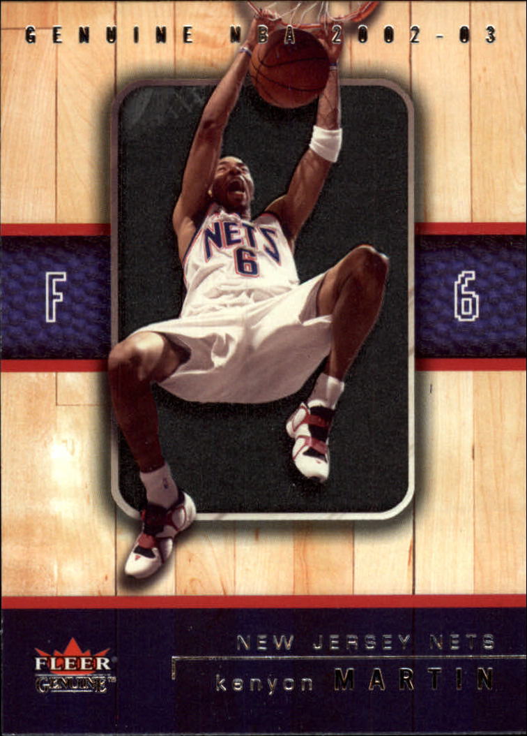 B1546- 2002-03 Fleer Genuine Bk Card #s 1-100 -You Pick- 15+ FREE US SHIP - Picture 52 of 97