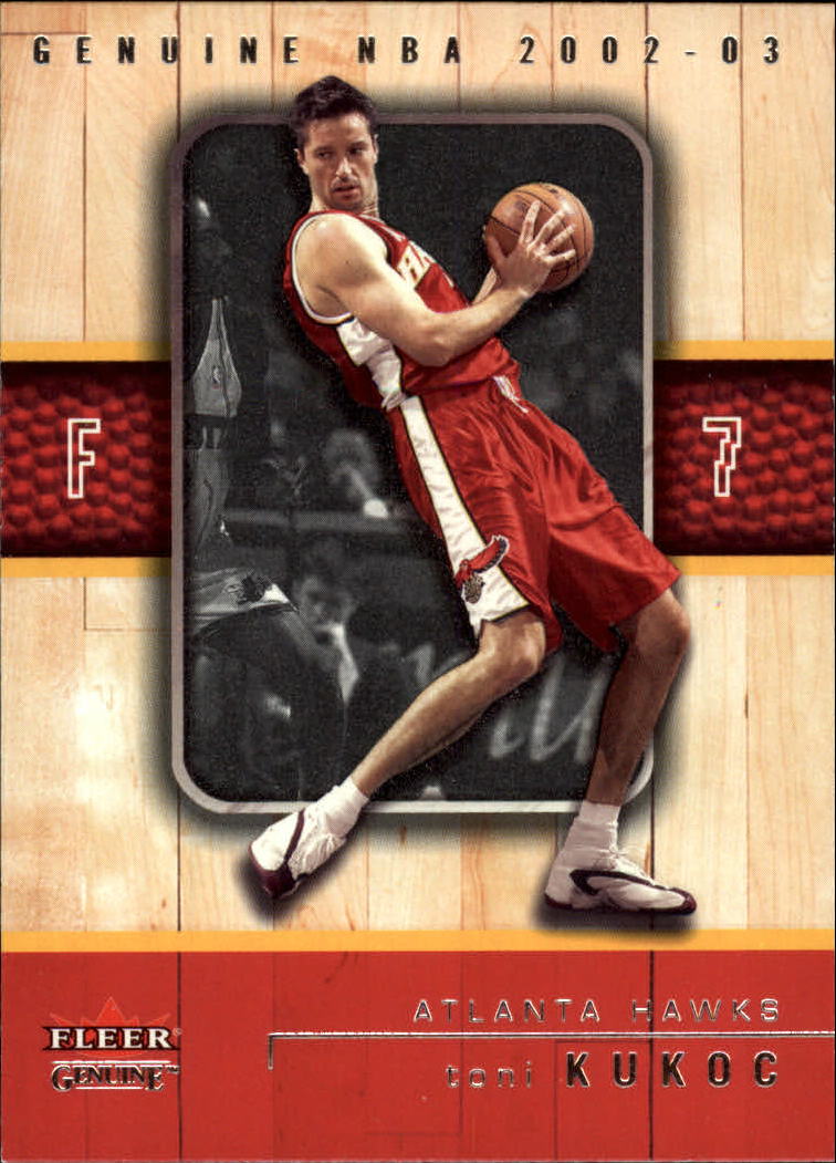 B1546- 2002-03 Fleer Genuine Bk Card #s 1-100 -You Pick- 15+ FREE US SHIP - Picture 56 of 97