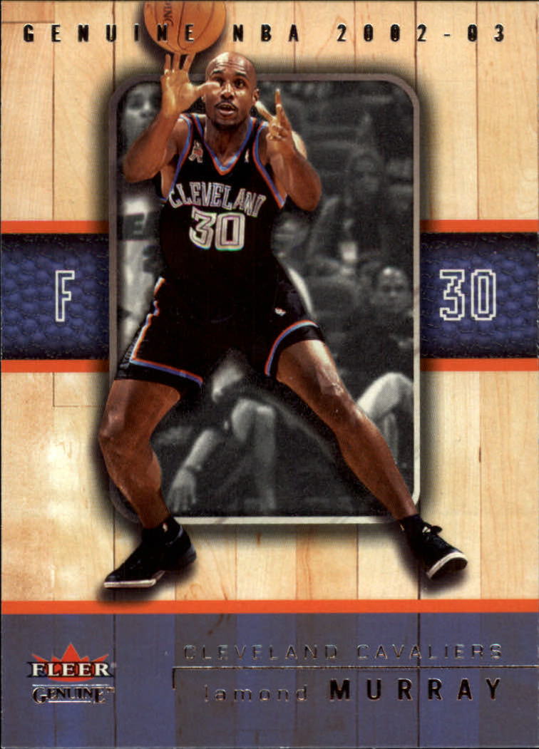 B1546- 2002-03 Fleer Genuine Bk Card #s 1-100 -You Pick- 15+ FREE US SHIP - Picture 58 of 97