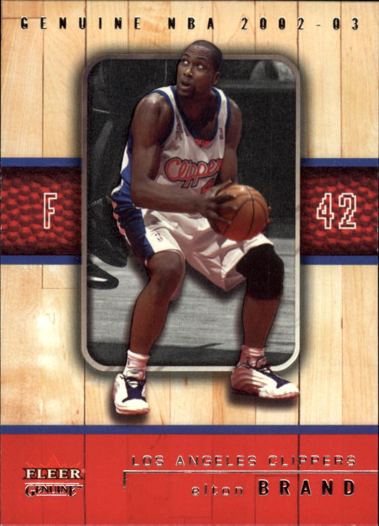 B1546- 2002-03 Fleer Genuine Bk Card #s 1-100 -You Pick- 15+ FREE US SHIP - Picture 76 of 97