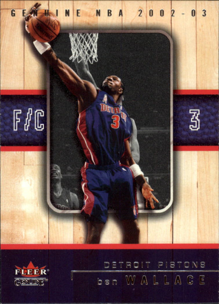 B1546- 2002-03 Fleer Genuine Bk Card #s 1-100 -You Pick- 15+ FREE US SHIP - Picture 82 of 97