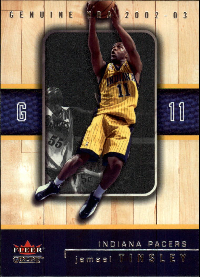B1546- 2002-03 Fleer Genuine Bk Card #s 1-100 -You Pick- 15+ FREE US SHIP - Picture 96 of 97
