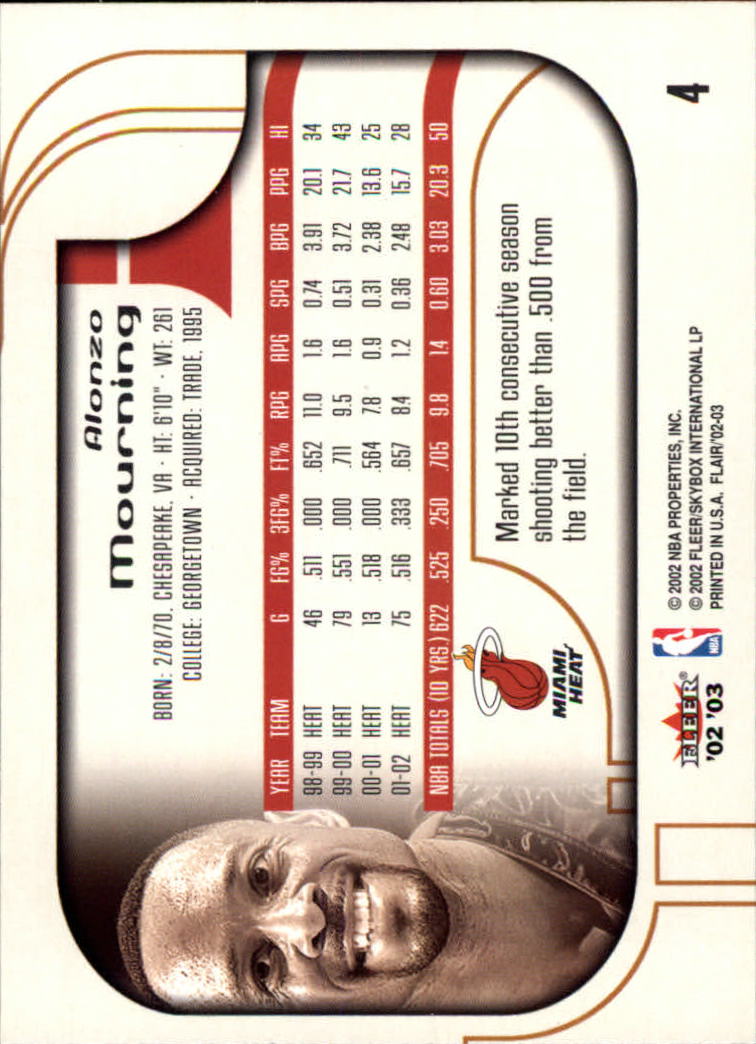 B0888- 2002-03 Flair Basketball Cards 1-120 +Inserts -You Pick- 15+ FREE US SHIP - Picture 9 of 164