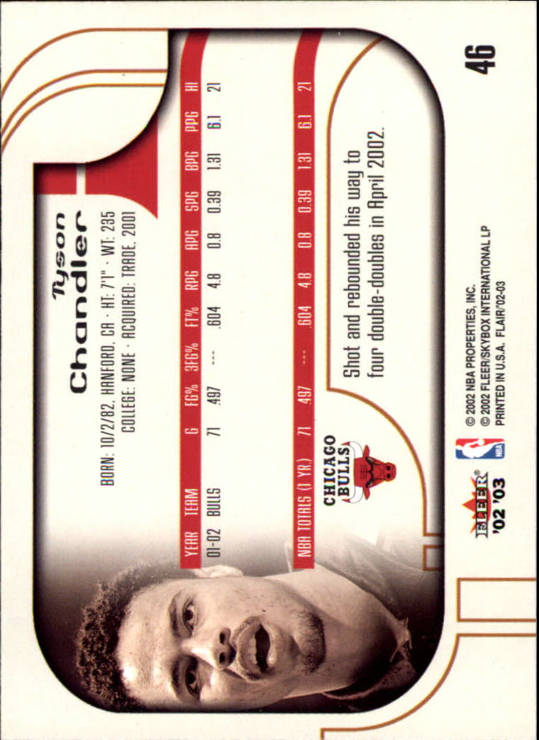 B0888- 2002-03 Flair Basketball Cards 1-120 +Inserts -You Pick- 15+ FREE US SHIP - Picture 77 of 164