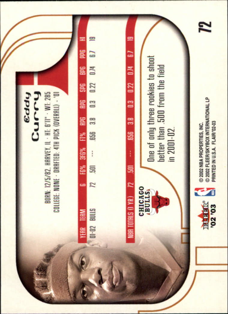 B0888- 2002-03 Flair Basketball Cards 1-120 +Inserts -You Pick- 15+ FREE US SHIP - Picture 120 of 164