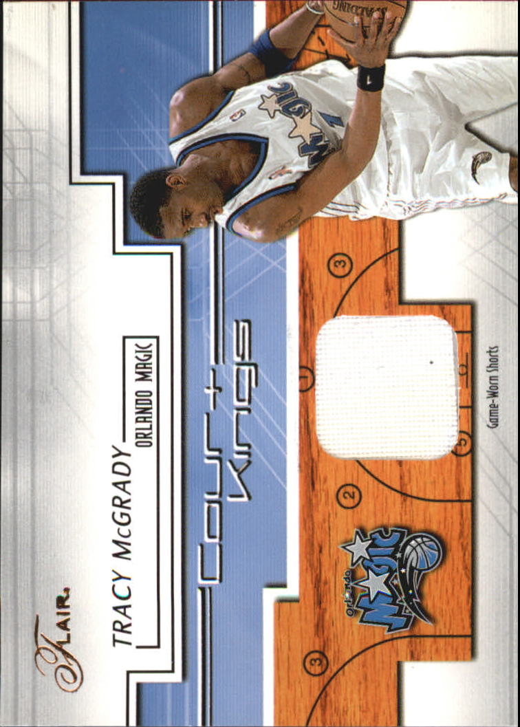 2002-03 Flair Court Kings Game Used #CKTM1 Tracy McGrady Shorts