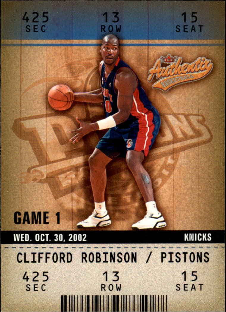 Cliff Robinson Basketball Cards