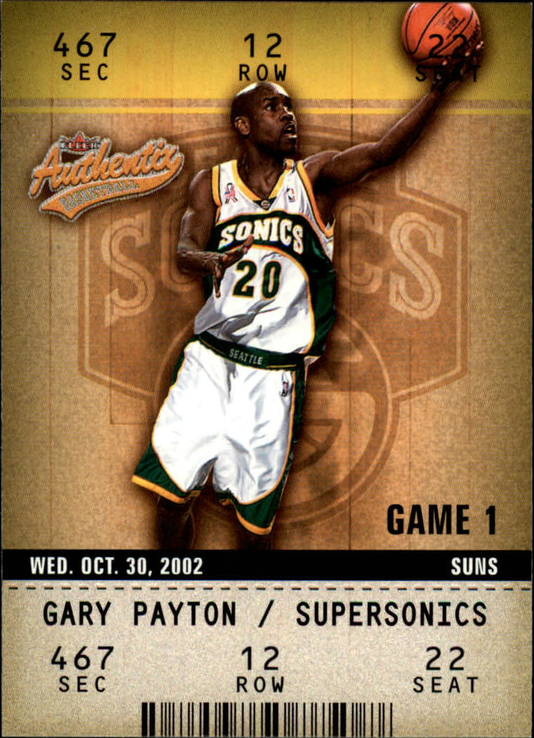 Gary Payton cards (1991-2022) Sonics Heat Lakers Bucks - You Choose - Picture 164 of 258