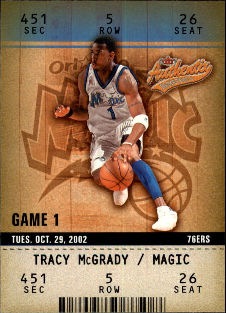 Tracy McGrady Topps Bowmen 2003 Orlando Magic #70