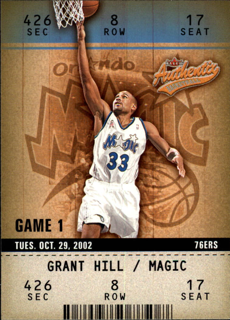 Grant Hill cards (1995-2021) Pistons Magic Clippers Duke - You Choose - Picture 173 of 272