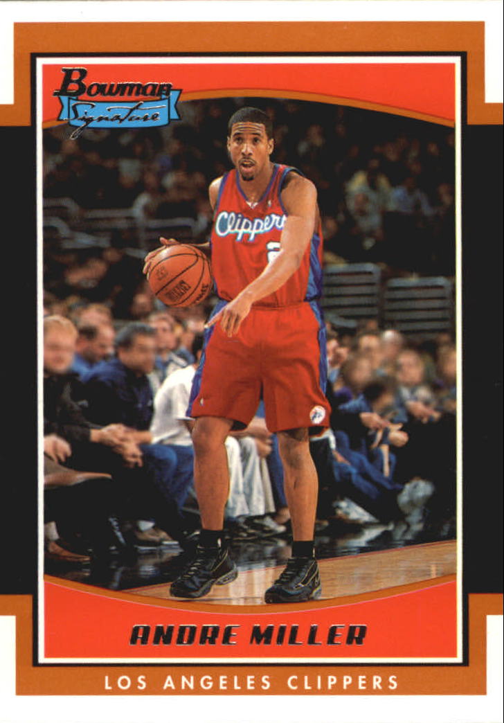 2002-03 Bowman Signature Edition #SEALM Andre Miller