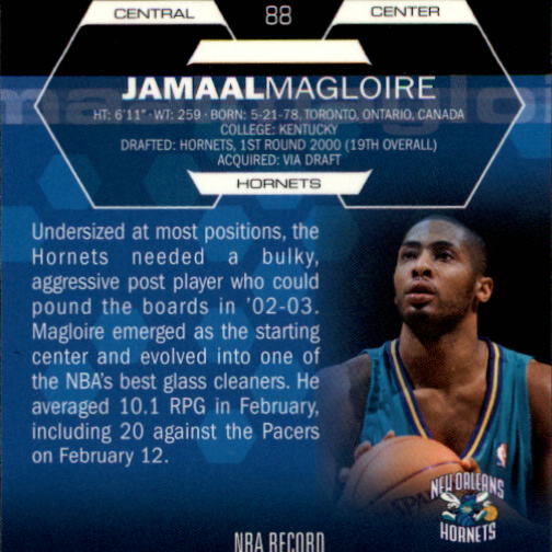 2002-03 Finest #88 Jamaal Magloire