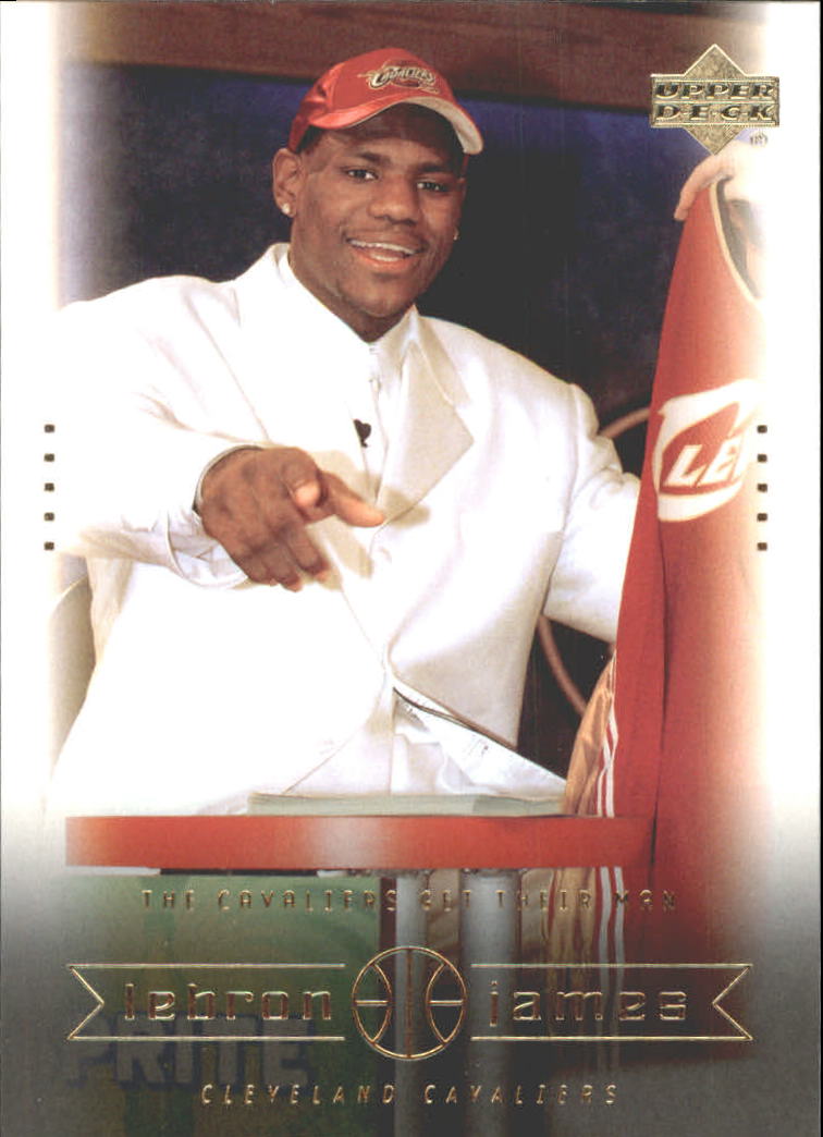 2003 Upper Deck LeBron James Box Set #8 LeBron James/The Cavs Get Their Man