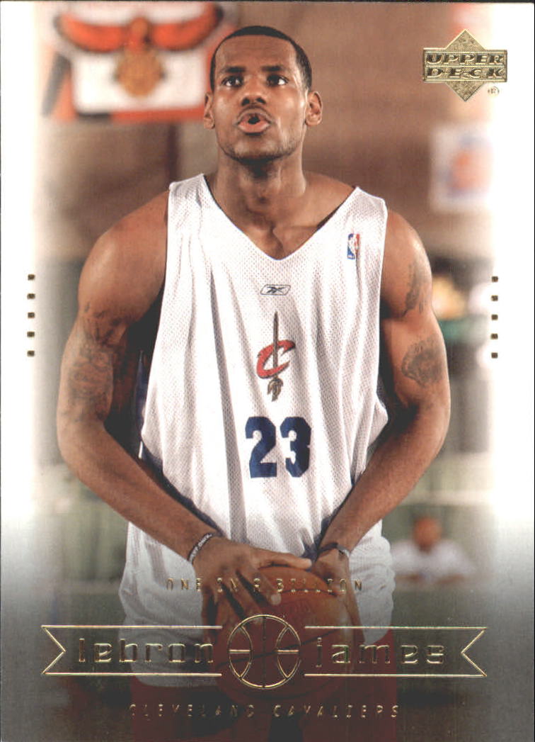 2003 Upper Deck LeBron James Box Set #10 LeBron James/One in a Billion