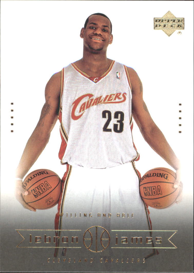 LeBron James 2003 Upper Deck LeBron James Box Set #10 RC / One In A Billion Bccg 10