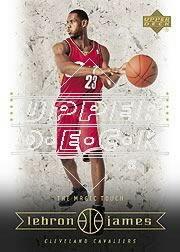 2003 Upper Deck LeBron James Box Set #16 LeBron James/The Magic Touch
