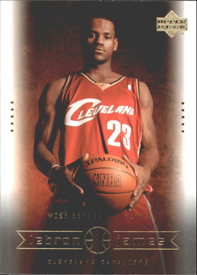 2003 Upper Deck LeBron James Box Set #20 LeBron James/Wise Beyond His Years