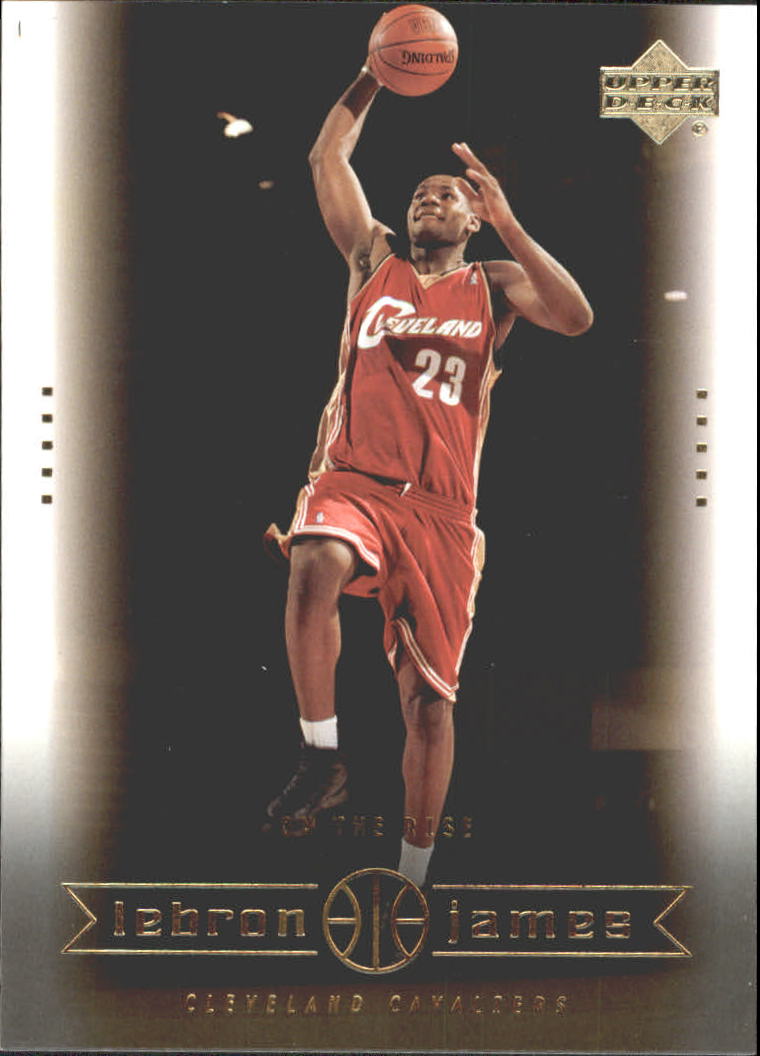 2003 Upper Deck LeBron James Box Set #25 LeBron James/On the Rise