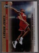 2003-04 Upper Deck Phenomenal Beginning LeBron James Gold #13 LeBron James/A one man highlight