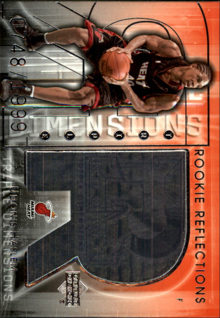 2003-04 Upper Deck Triple Dimensions #91 Udonis Haslem RC