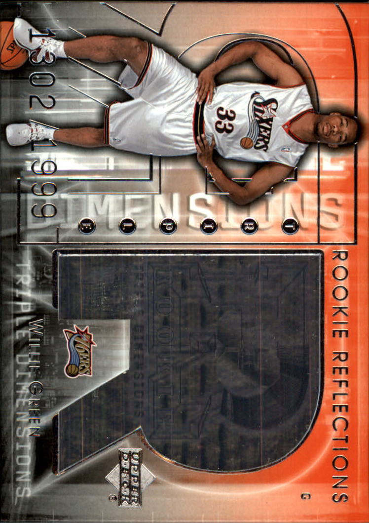 2003-04 Upper Deck Triple Dimensions #96 Willie Green RC