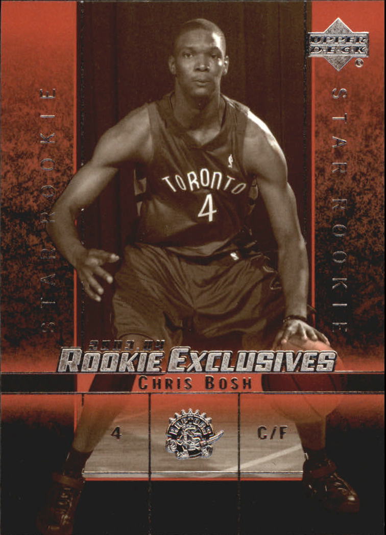 2003-04 Upper Deck Rookie Exclusives Variation #4 Chris Bosh