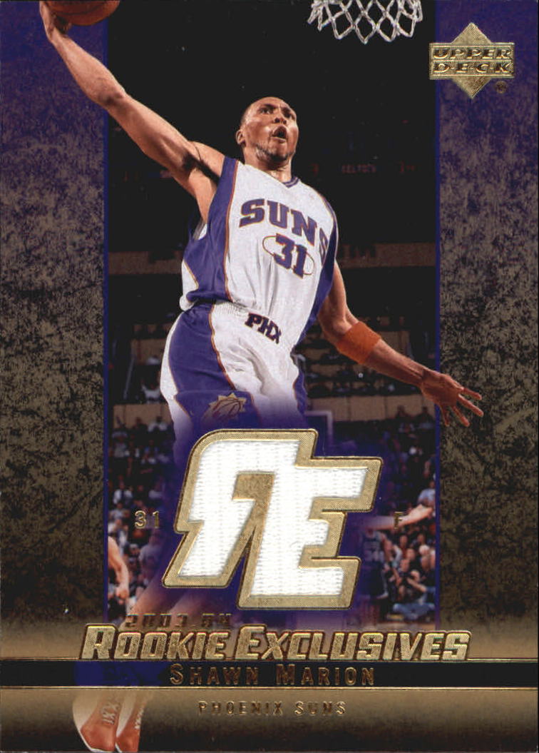 2003-04 Upper Deck Rookie Exclusives Jerseys #J44 Shawn Marion